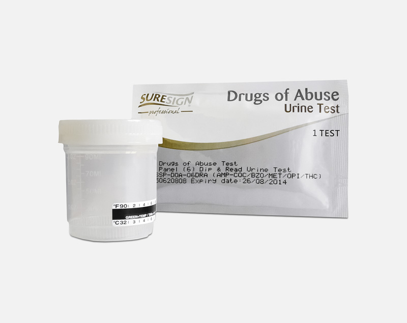 Suresign Professional Drugs Of Abuse Test Range